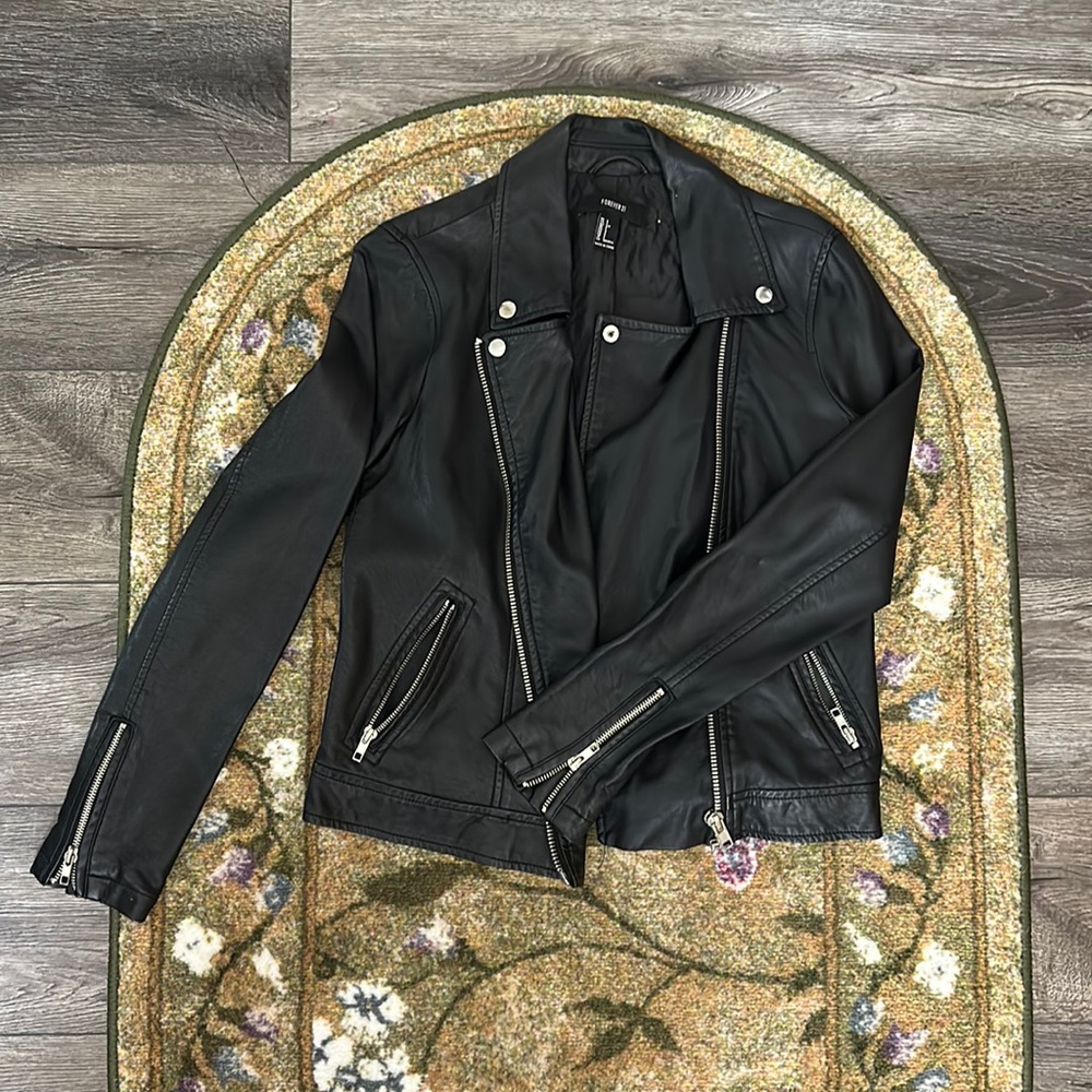 Forever21 Black Leather Jacket